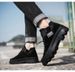Men's Round Head Leather Casual Men's Casual Single Shoes Front Lace-up Tooling Shoes Single Shoes Men's Shoes_vogvips.com