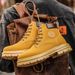 European Warm Series Autumn New Martin Boots For Men Outdoor Sports Hiking Korean Fashion Street Style Trendy Casual Shoes_vogvips.com