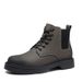 European Warm Series British Motorcycle Top Leather Shoes Men's High Street Style Martin Trendy 2025 New Short Boots_vogvips.com
