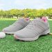 Waterproof Golf Shoes Female Spikeless Golf Sneakers Lightweight Anti Slip Walking Footwears_vogvips.com