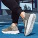 HKDQ Large Size 48 Knit Sneakers Men Women Breathable Socks Sneakers Summer Platform Trainers Non Slip Outdoor Men's Sport Shoes_vogvips.com