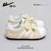 Huili WXY(S)-5997Z Women's German Training Shoes 2026 Spring New Model Shell Toe Velcro White Sneakers For Women_vogvips.com