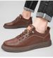 Cave Cowhide Men's Board Shoes Genuine Leather Casual Men's Mid-top Leather Shoes Invisible Inner Height Increase Men's Shoes_vogvips.com