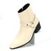 Men's Fashion Boots High Heel Chain Fashion Temperament_vogvips.com