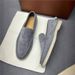 () LP Leather White Sole Lazy One Foot Loafers 2025 New Casual Cowhide Gray_vogvips.com