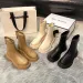 Free Shipping Designer Women Boots Black Beige Dark Brown Milk Tea Color Comfortable Wear-resisting Outdoor Casual Shoe_vogvips.com