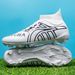 High-top Football Shoes For Young Students With Long Nails Broken Artificial Grass Training Men's And Women's Shoes Football Shoes_vogvips.com