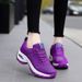 Oversized New Fashion Casual Air Cushioned Flying Woven Women's Sports Breathable Mesh Elevated Shake Shoes_vogvips.com
