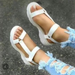 Beach 2024 Summer Woman Non-Slip Casual Multi Color Shoes Fashion Solid Open Toe Sandals Daily Comfortable_vogvips.com