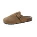 Women's Shoes Women's Spring Style Thick Soled Soft Soled Closed Toe Half Slip On Slip On Single Shoes_vogvips.com
