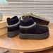 In-Stock Tazz Snow Boots, Leather And Fur Integrated, Ethnic Style, With Sock Covers, Plush Lining, Warm,_vogvips.com