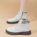 New Leather Spring Men's Shoes High-top Men's Heightening Tooling Martin Boots_vogvips.com
