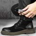Martin Boots Men's High-top Velvet Men's Wind Retro Casual Boots Big Yellow Boots Men_vogvips.com