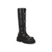 Genuine Leather Over-the-Knee High For Women, Long Boots, 2025 Autumn New Style, Chunky Heel, Thick Sole, Height_vogvips.com