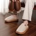 Autumn Winter Cotton Slippers For Women Winter Indoor Home 2025 New Model Floor Non-Slip Waterproof Plush Warm Slippers For Men_vogvips.com