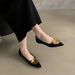 French Style Evening Breeze Elegant Pointed Toe Shallow Mouth Single Shoes For Women Spring And Autumn New Korean_vogvips.com