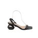 2025 Summer New European American Style Patent Leather Square-Toed High-Heeled Sandals With Unique Heel And Single Strap_vogvips.com