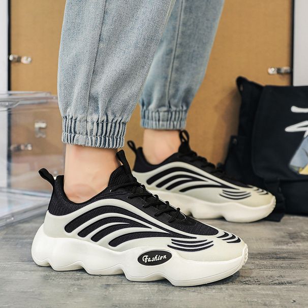 Oss Border Men S Shoes New Platform Fashionable And Lightweight Casual Enhanced Student Running Trendy Sneakers_vogvips.com