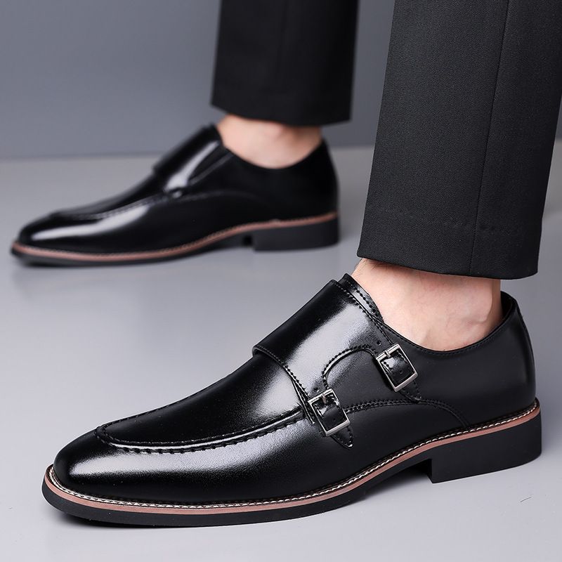 2024 Autumn Winter Men's Breathable Versatile Business Leather Formal Slip-On Casual Shoes_vogvips.com