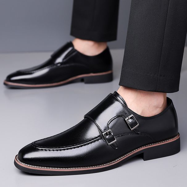 2024 Autumn Winter Men's Breathable Versatile Business Leather Formal Slip-On Casual Shoes_vogvips.com