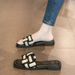 French-style High-end Flat Women, Summer Outdoor Wear, 2026 New Model, Thick-soled, Soft-soled, Versatile Beach Sandals_vogvips.com