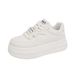Little White Shoes Female And Female Students Leisure Sports Versatile Board Shoes Street Shooting_vogvips.com