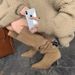 Large Wide Pointed Toe For Women Plus Size Thin Tube High Heel Thick Leg Over-the-Knee Long Boots_vogvips.com