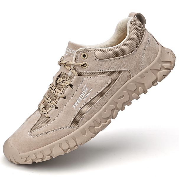 Spring And Autumn Trend Men's Shoes, Large Size Fashion 38-45, Casual Men's Shoes, Mesh Flat Outdoor Shoes_vogvips.com