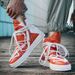 Men's Shoes Men's Harajuku Style Five Pointed Star RO Lace Up Trendy Shoes High Top Casual Shoes Martin Boots Motorcycle Boots_vogvips.com