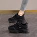 Thick-soled Mesh Dad Shoes Women's Heightening Little White Shoes Lightweight Casual Sports Shoes Children_vogvips.com