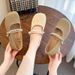 Evening Breeze Gentle Flat Single For Women Spring Autumn 2025 New Mary Jane To Match Dresses Soft Sole Maternity Shoes_vogvips.com