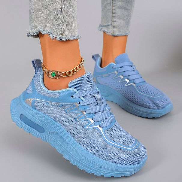Spring And Autumn New Product Women's Candy Color Simple, Comfortable, Breathable, Wear Resistant Lace Up Sports Shoes_vogvips.com