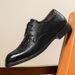British Style Soft Business Casual Leather Wedding Formal Youth Shoes Men's Pointed Toe Hair Stylist_vogvips.com