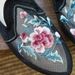 Slippers, Shoes, Cow Tendon Soles, Flat Bottomed Mesh Embroidered Floral Fabric Slippers, Casual Women's Sandals_vogvips.com