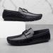 Leather Work Beanie Shoes Men's Casual Overshoes Large Size Leather Shoes Men's Shoes_vogvips.com