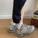 Vintage Hong Kong Style Thick-Soled Dad Shoes For Women 2025 New Spring Lightweight Student Sneakers_vogvips.com