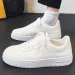 Spring Mens Breathable White Sports Shoes Thick Sole Casual Sneakers For Students_vogvips.com