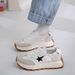 Forrest Gump Women's Summer New Star Thick Sole Sports Breathable And Versatile Casual Dad Shoes_vogvips.com