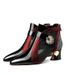 Spring And Summer New High Hollow Mesh Sandals Thick Heel Fashion Versatile Shoes Cool Women's Boots_vogvips.com