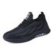 Men's 2026 Summer New Fashion Casual Foreign Trade Fly-knit Mesh Shoes Wholesale Breathable Solid Color Sneakers_vogvips.com