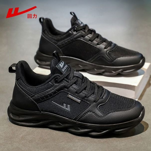 Huili Men's Sports Shoes 2026 Spring New Trendy Breathable Mesh Casual Lightweight Soft Sole Running Shoes_vogvips.com