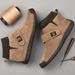 European Warm Series 2025 Spring And Autumn New Men's Mid-Cut Martin Large Size Short Handmade Velcro Sock Boots For Men_vogvips.com