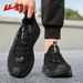 Huili Summer Men's Shoes 2025 New Breathable Closed-Toe Men's Water Sandals Trendy Retro Sports Casual Shoes_vogvips.com