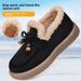 2025 Winter New Thickened Shoes With Fleece, Warm Slip-On Versatile Fashion Women's Cotton Boots_vogvips.com