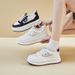 Little White Shoes Female Students Thick-soled Heightening Shoes Mesh Breathable Casual Shoes_vogvips.com