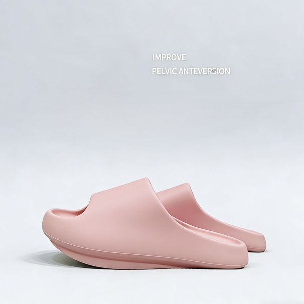 Women's Men's Negative Heel Slippers For Pelvic Non Slip EVA Orthopedic Slides Posture Correction Footwear_vogvips.com