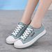 2026 New Korean Version Solid Color Casual Low-Top Canvas Women's Lightweight Flat Trendy 8899 Running Shoes_vogvips.com
