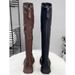 Over-the-Knee For Women 2024 New Thick-Soled Riding Autumn Winter Fleece-Lined Stretch Slim Long Boots_vogvips.com