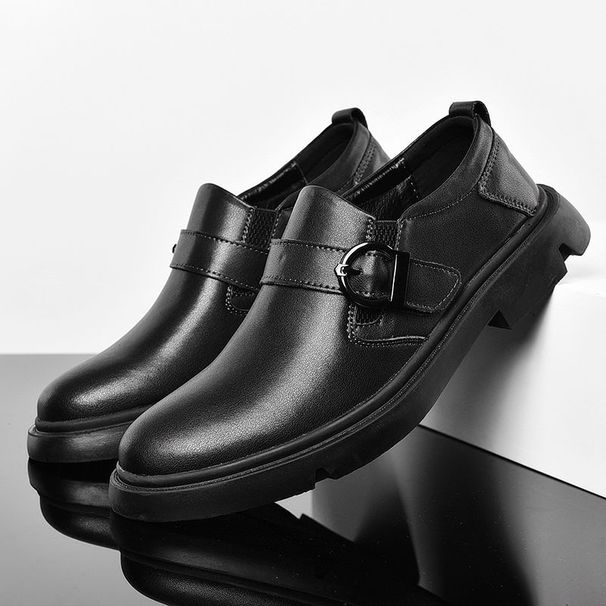 Withdraws Italy High-end Genuine Leather From The Cabinet, Men's Business British Plus Size Casual Shoes New Style Cabinet,_vogvips.com