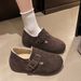 2025 Vintage Internal Height Increase Fleece-Lined Warm Shoes For Women New Versatile Comfortable Slip-On_vogvips.com